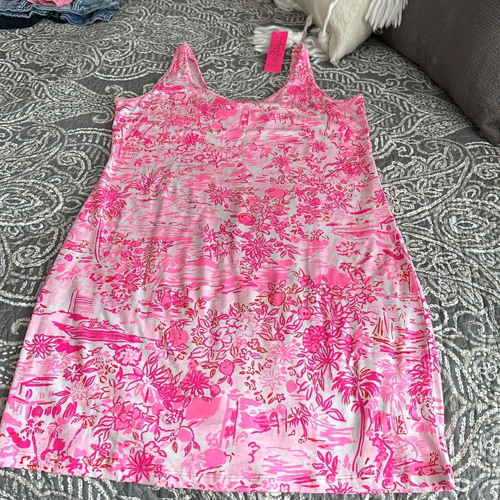 Lilly Pulitzer Newberry Tank Dress sz large